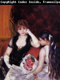 Pierre-Auguste Renoir At the Concert a Box at the Opera